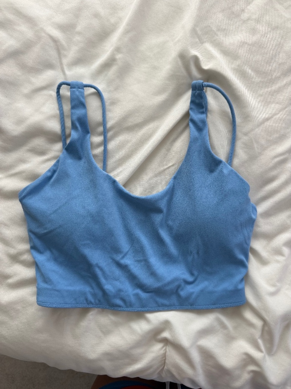 altar'd state blue sports bra with pads M
